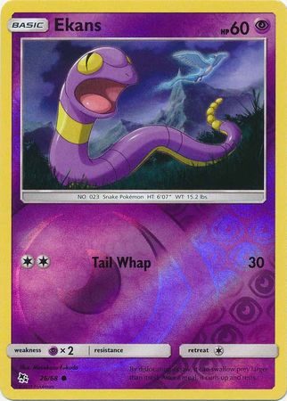 Ekans - 26/68 - Reverse