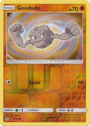 Geodude - 33/68 - Reverse