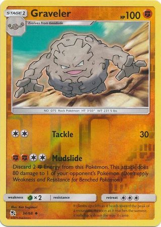 Graveler – 34/68 – Reverse
