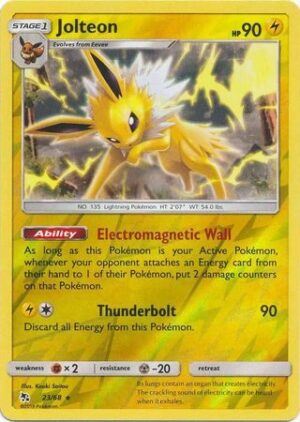Jolteon - 23/68 - Reverse