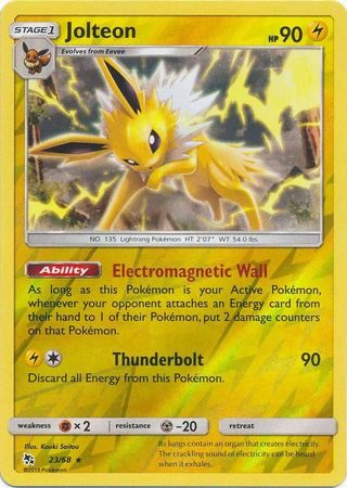 Jolteon - 23/68 - Reverse