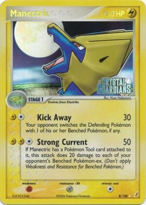 Manectric - 8/100 - Reverse