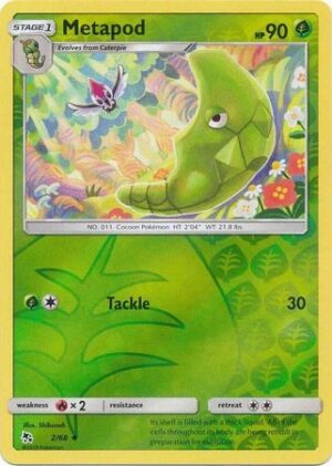Metapod - 2/68 - Reverse