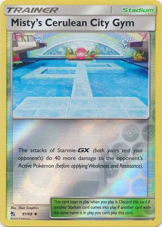 Misty’s Cerulean City Gym – 61/68 – Reverse