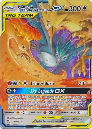 Moltres & Zapdos & Articuno GX – 44/68