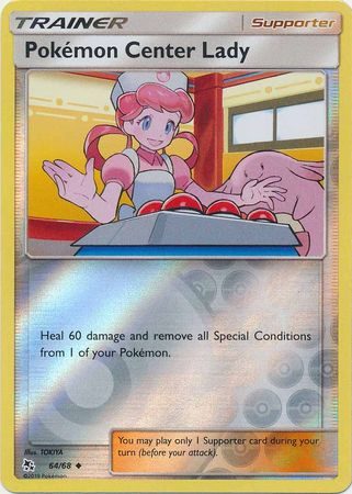 Pokémon Center Lady – 64/68 – Reverse