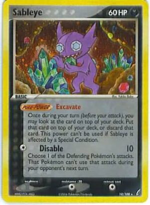 Sableye - 10/100 (Holo)