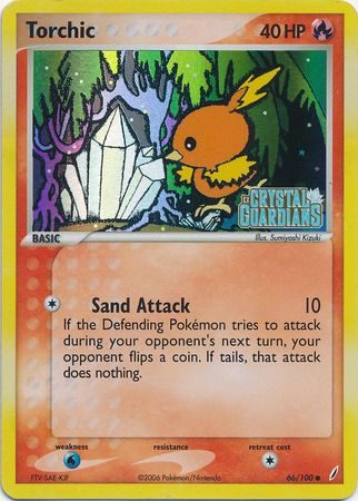 Torchic - 66/100 - Reverse