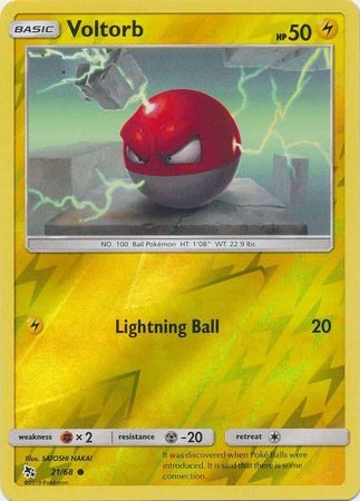 Voltorb – 21/68 – Reverse
