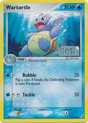 Wartortle - 42/100 - Reverse