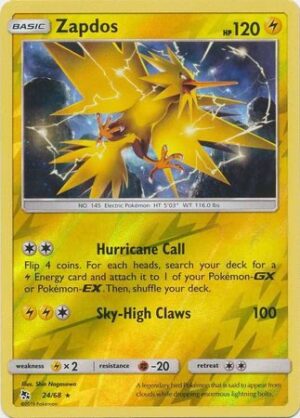 Zapdos - 24/68 - Reverse