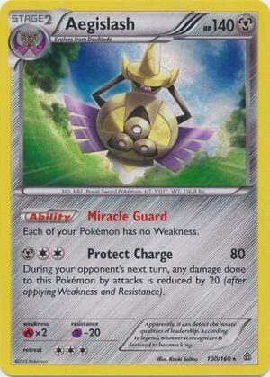 Aegislash - 100/160 (Holo)