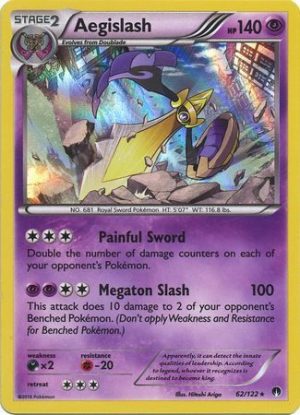 Aegislash – 62/122 (Holo)