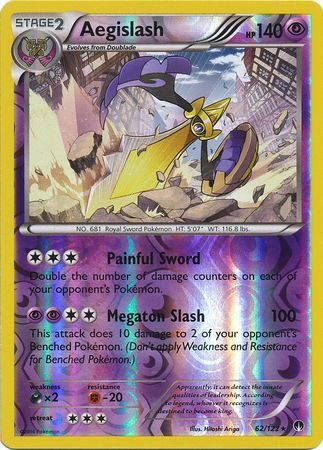 Aegislash - 62/122 - Reverse