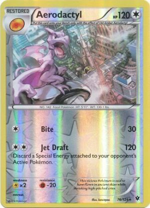 Aerodactyl - 76/124 - Reverse