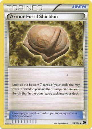 Armor Fossil Shieldon - 98/114