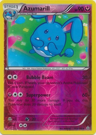 Azumarill – 103/160 – Reverse
