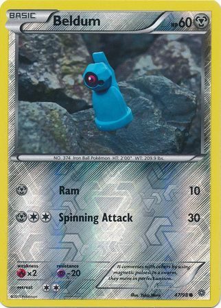 Beldum - 47/98 - Reverse