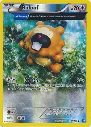 Bidoof – 117/160 – Reverse