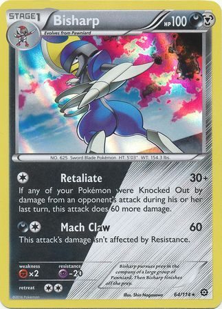 Bisharp - 64/114 (Holo)