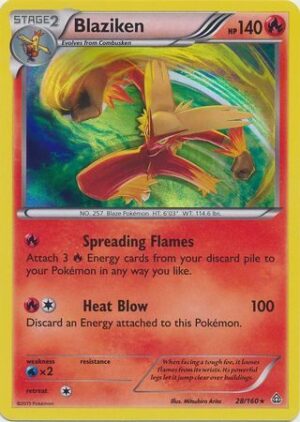 Blaziken - 28/160 (Holo)