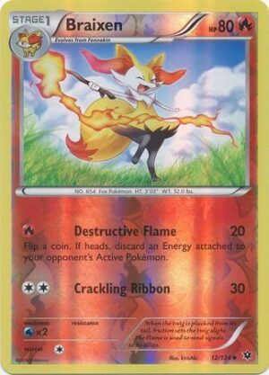 Braixen - 12/124 - Reverse