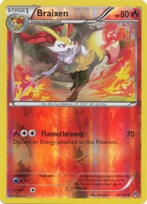 Braixen - 26/162 - Reverse