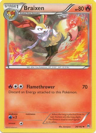 Braixen - 26/162