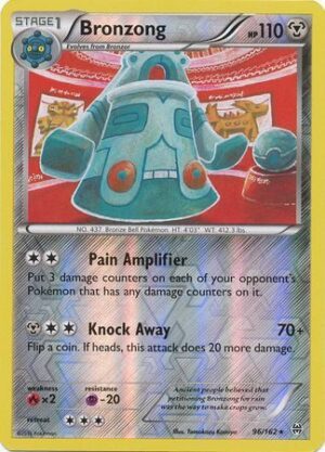Bronzong - 96/162 - Reverse