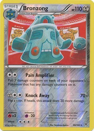 Bronzong - 96/162 - Reverse