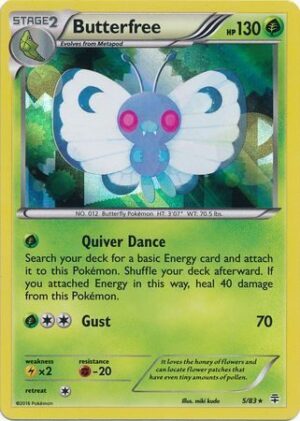 Butterfree - 5/83 (Holo)