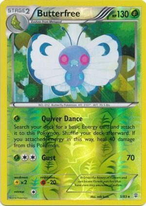 Butterfree - 5/83 - Reverse