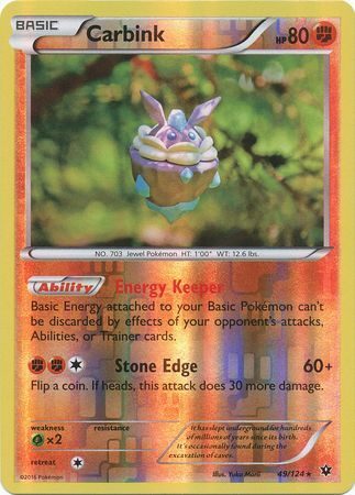 Carbink - 49/124 - Reverse