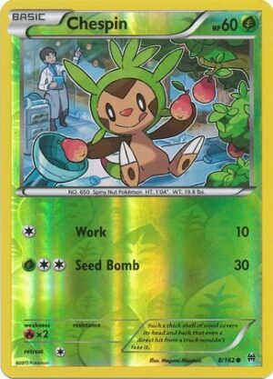 Chespin - 8/162 - Reverse