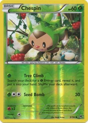 Chespin - 9/162 - Reverse
