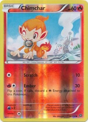 Chimchar - 18/114 - Reverse