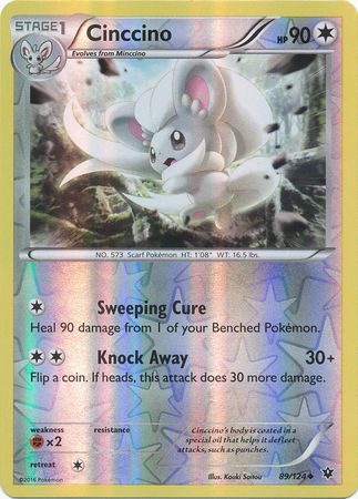 Cinccino - 89/124 - Reverse