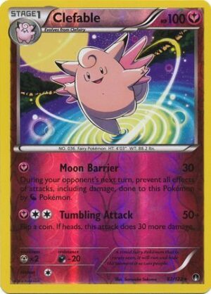 Clefable - 82/122 - Reverse