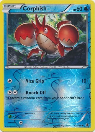 Corphish - 42/160 - Reverse