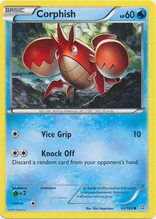 Corphish - 42/160