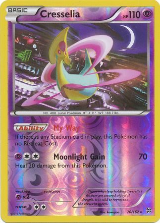 Cresselia - 70/162 - Reverse