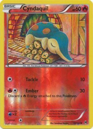 Cyndaquil - 18/162 - Reverse