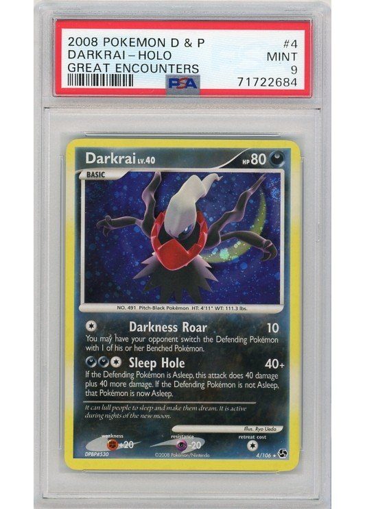 Darkrai 4/106 PSA 9