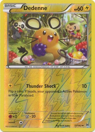 Dedenne – 57/162 – Reverse