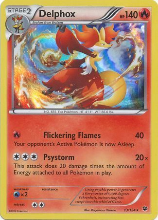 Delphox - 13/124 (Holo)