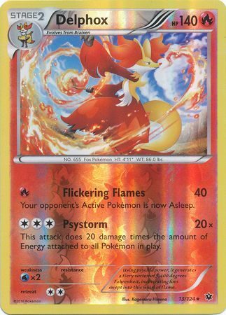 Delphox - 13/124 - Reverse