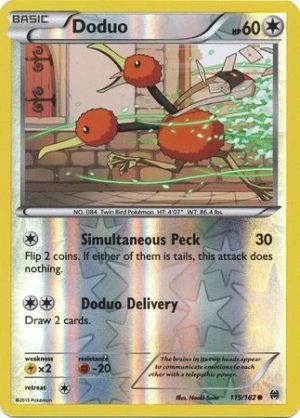 Doduo - 115/162 - Reverse