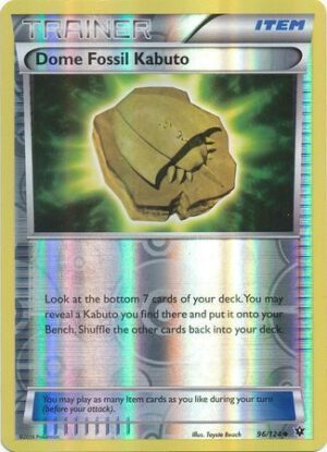 Dome Fossil Kabuto - 96/124 - Reverse