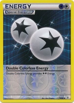 Double Colorless Energy – 74/83 – Reverse