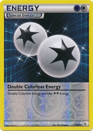 Double Colorless Energy - 74/83 - Reverse